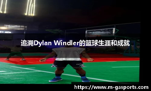 追溯Dylan Windler的篮球生涯和成就